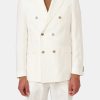 Klader Oscar Jacobson | Farris Double Button Linen Blazer