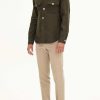 Klader Oscar Jacobson | Maverick Linen Shirt Jacket