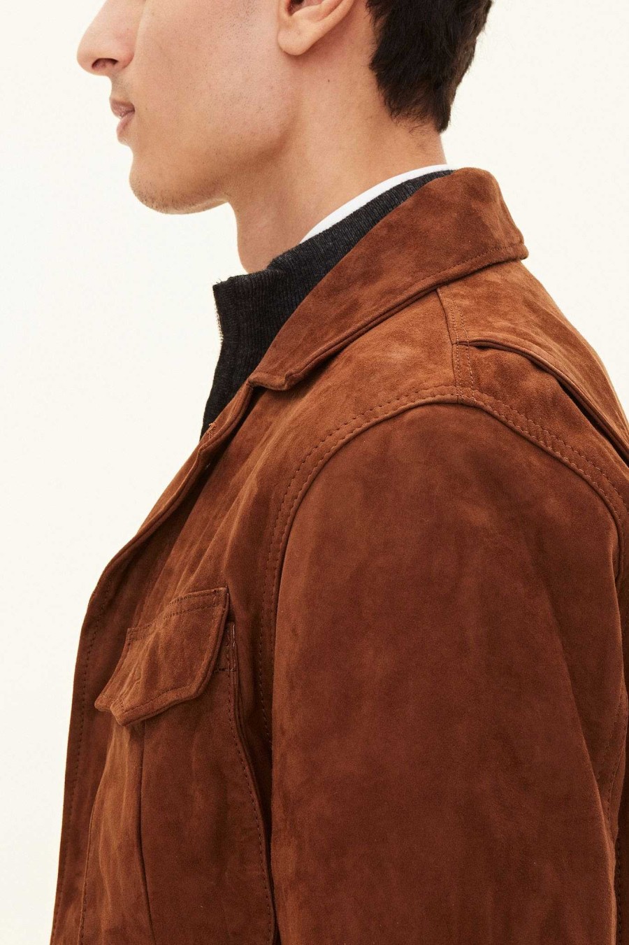 Klader Oscar Jacobson | Wester Suede Jacket