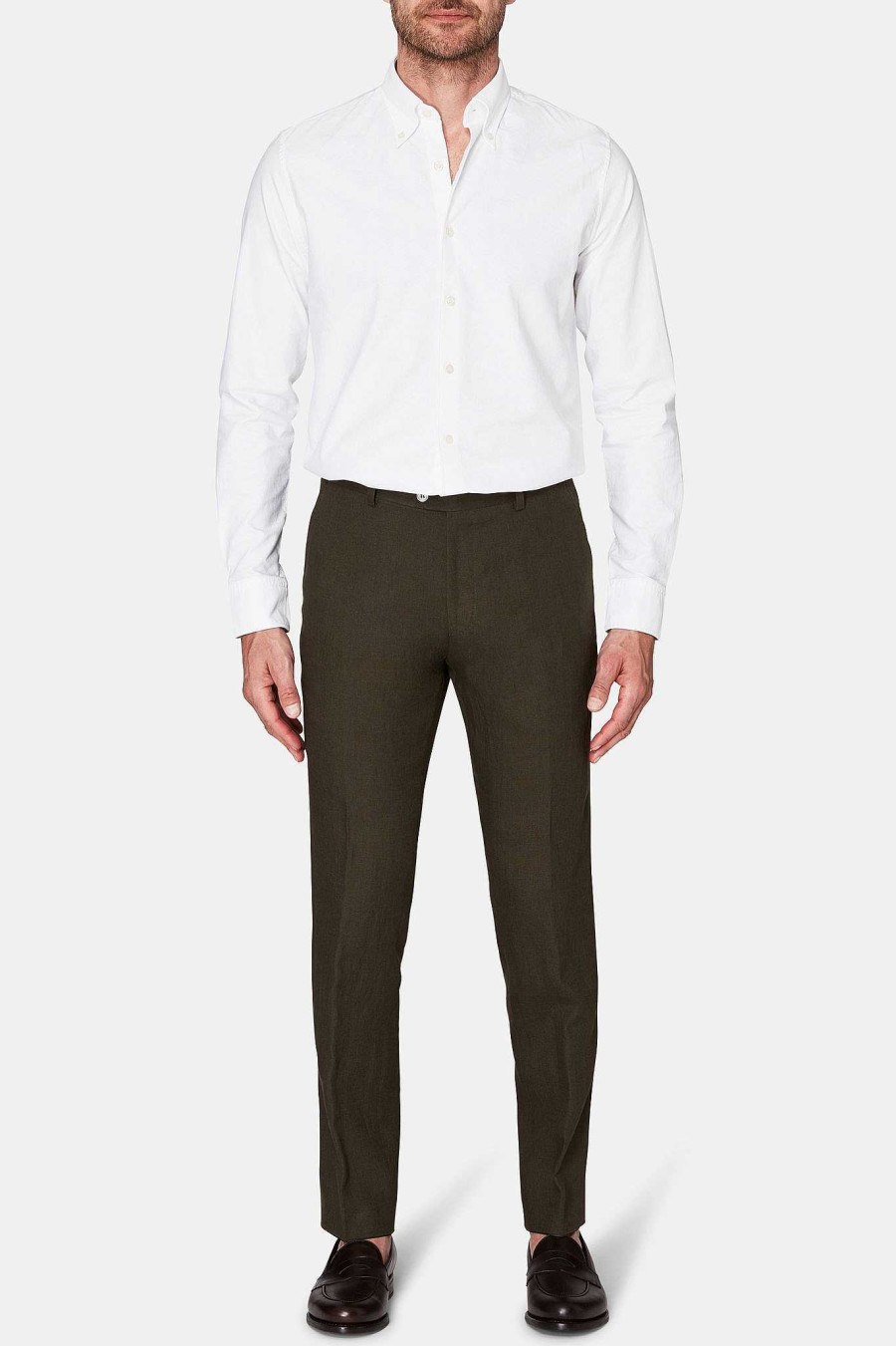 Klader Oscar Jacobson | Denz Linen Pants