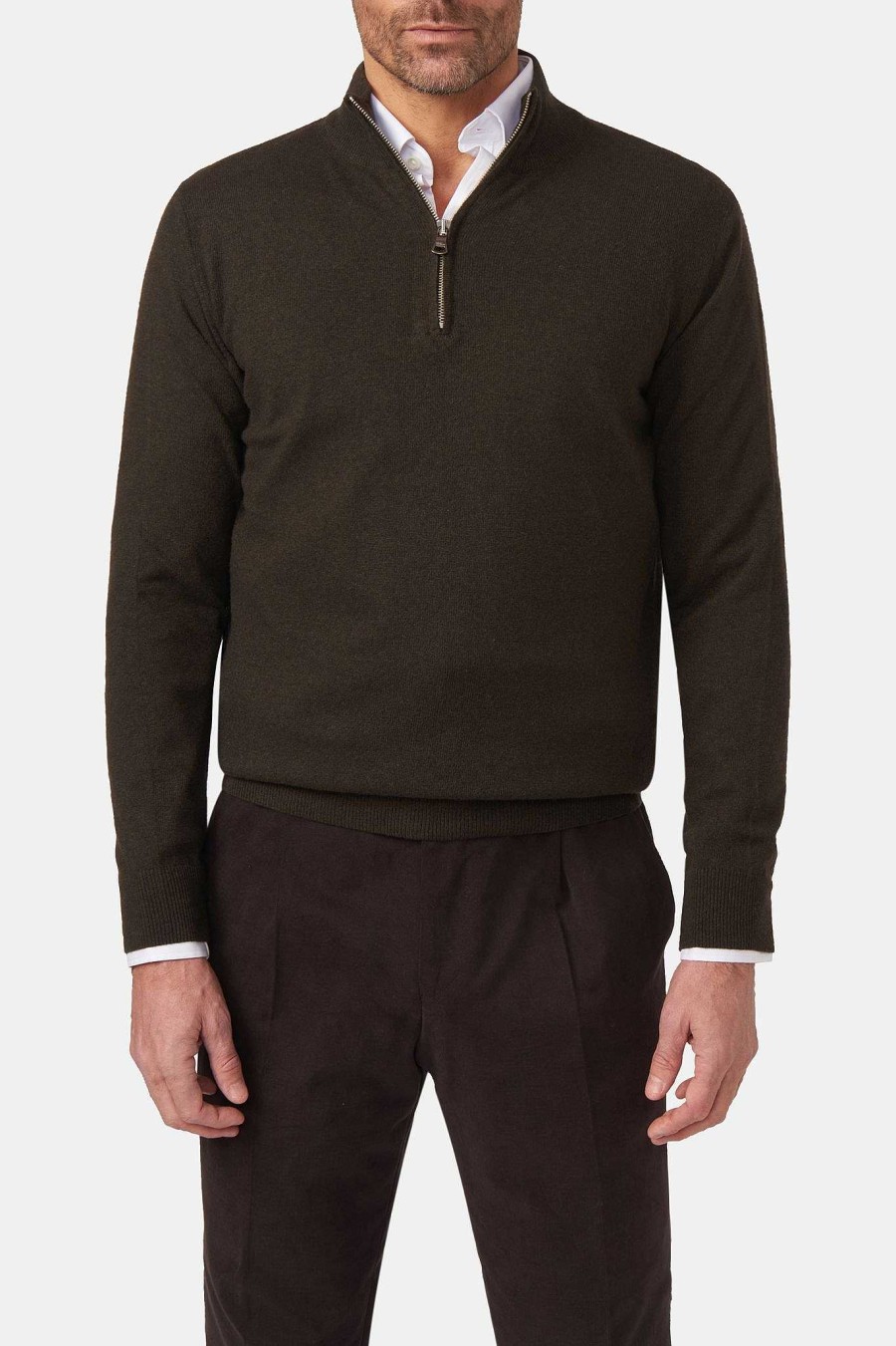 Klader Oscar Jacobson | Patton Half Zip Troy