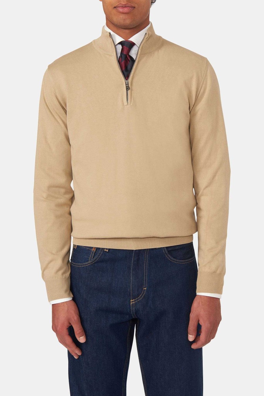 Klader Oscar Jacobson | Pat Half Zip Troy