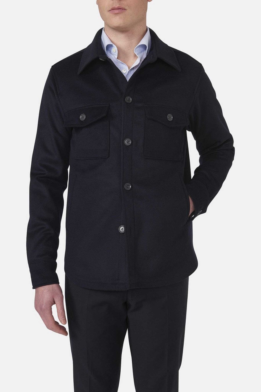 Klader Oscar Jacobson | Maverick Shirt Jacket