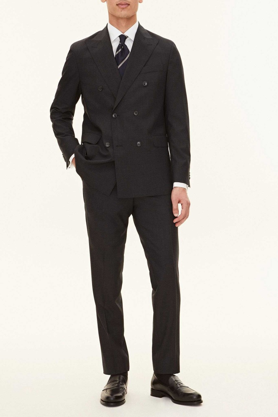 Klader Oscar Jacobson | Farris Double Breasted Suit