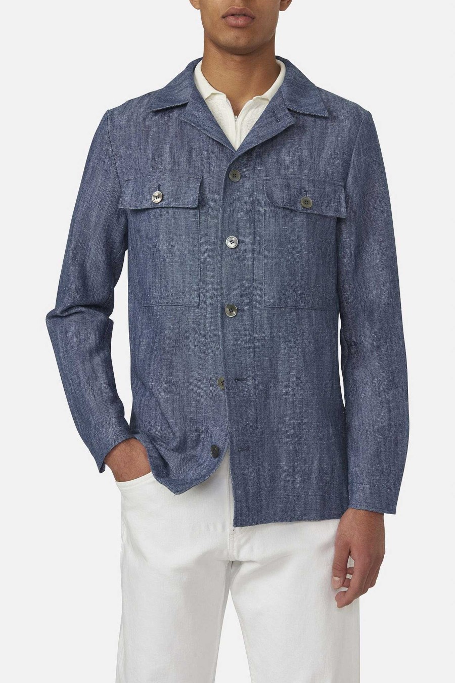 Klader Oscar Jacobson | Henri Shirt Jacket