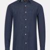 Klader Oscar Jacobson | Cut Away Denim Shirt