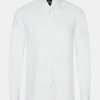 Klader Oscar Jacobson | Reg Fit Button Down Linen Shirt