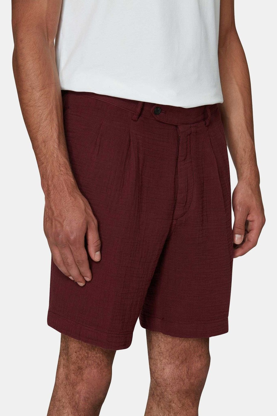 Klader Oscar Jacobson | Tanker Pleat Shorts