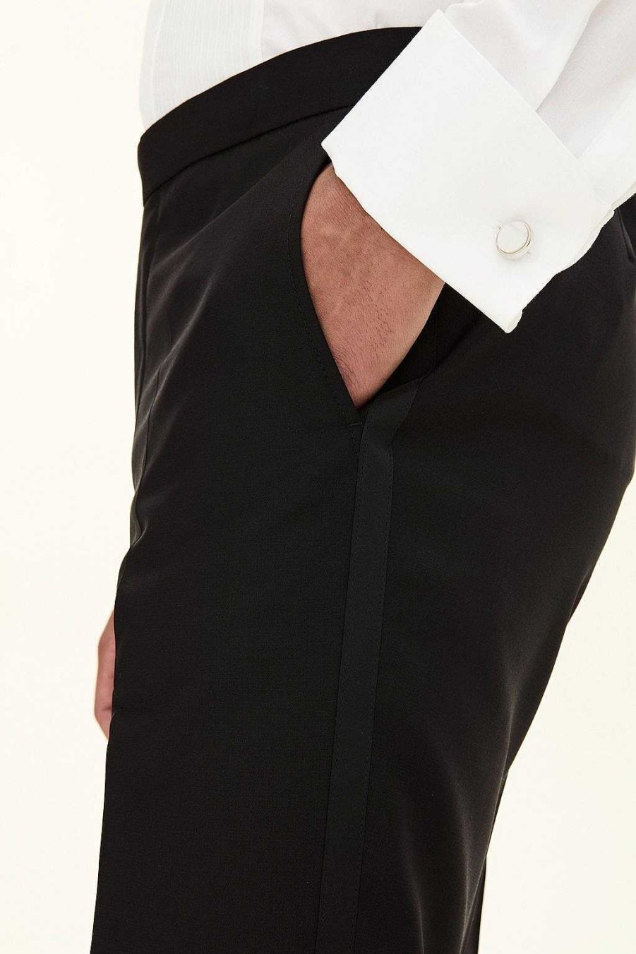 Klader Oscar Jacobson | Denz Straight Tuxedo Pants