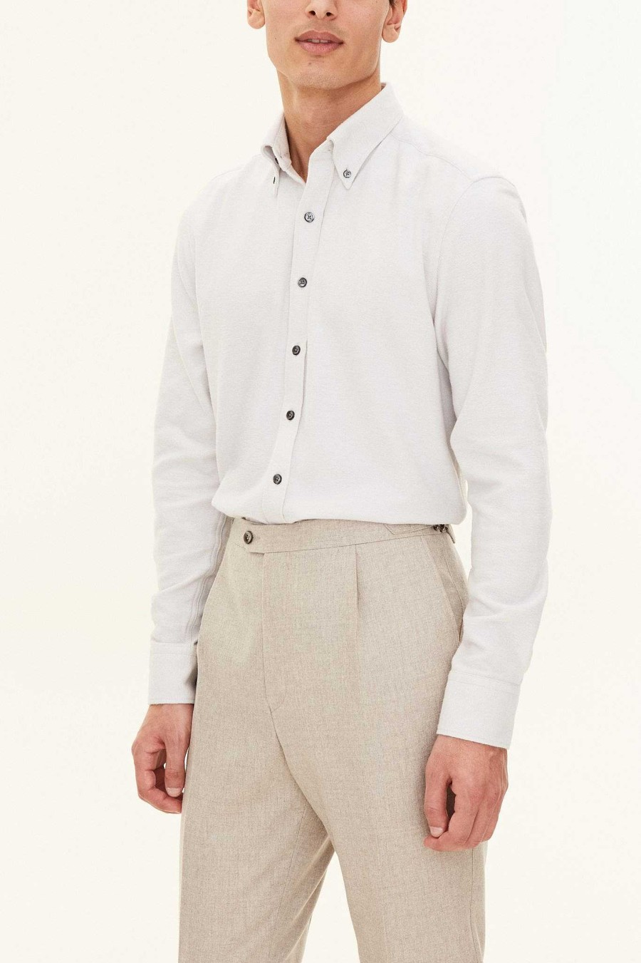 Klader Oscar Jacobson | Button Down Twill Shirt