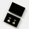 Klader Oscar Jacobson | Round Cufflinks In Parlemor