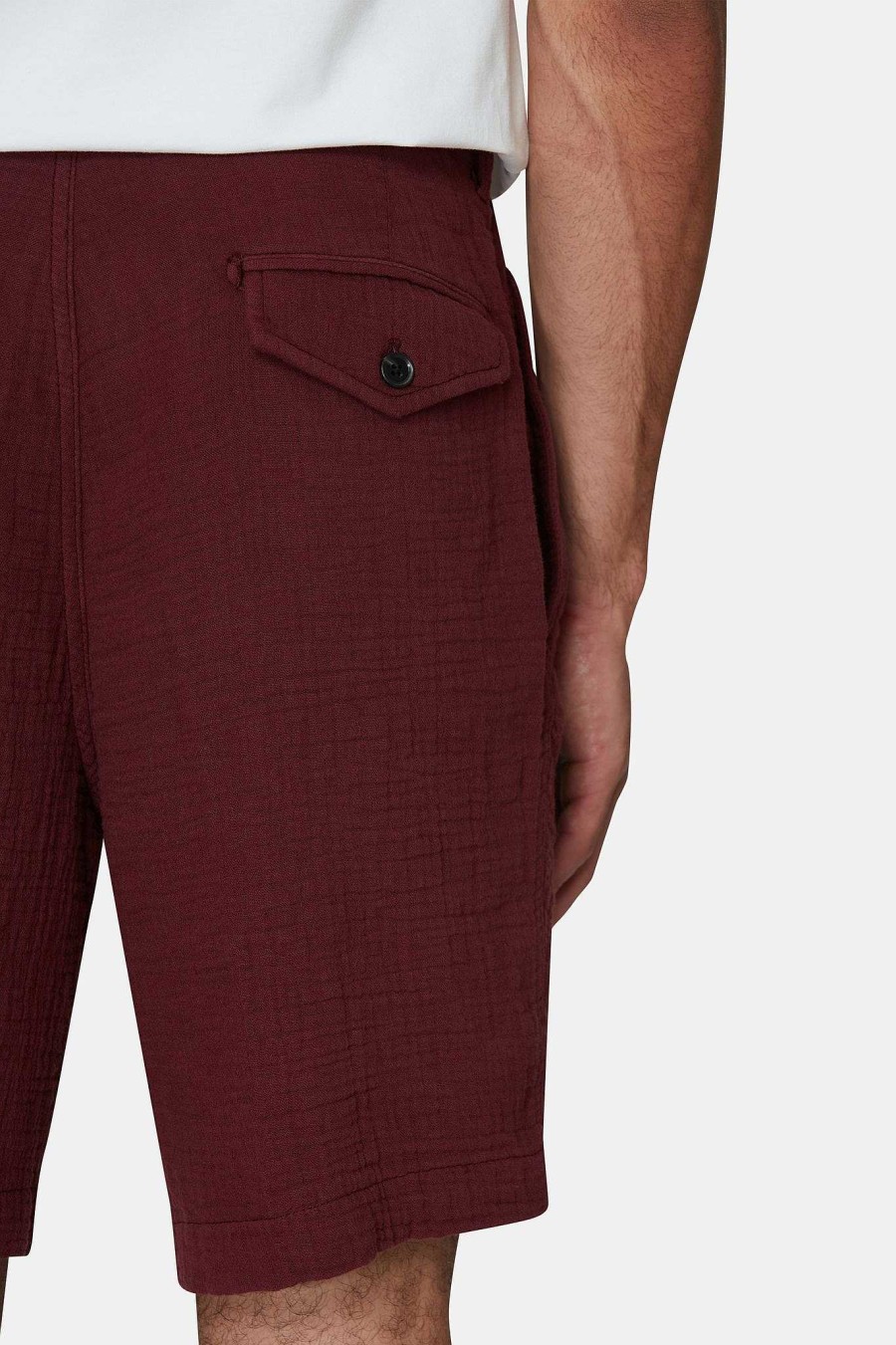 Klader Oscar Jacobson | Tanker Pleat Shorts