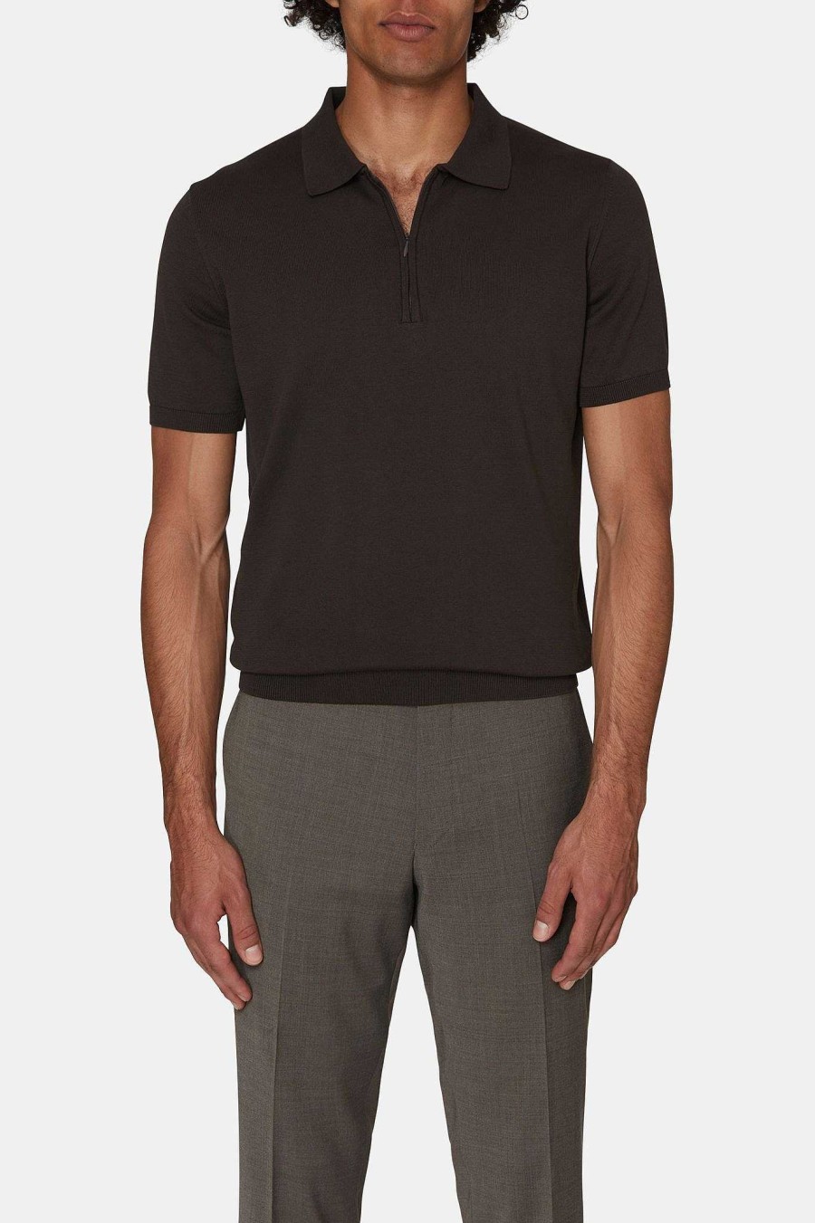 Klader Oscar Jacobson | Otto Short Sleeve Pike Zip